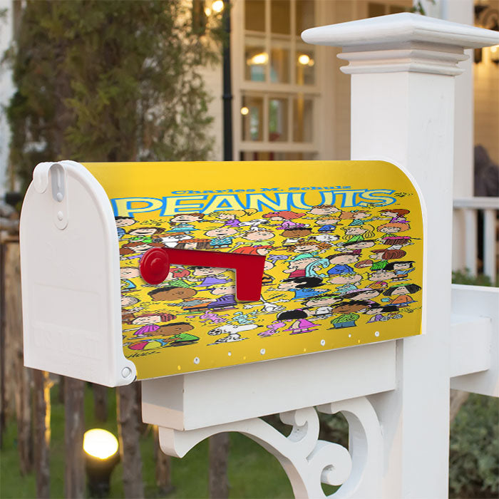 Peanuts Character Magnetic Mailbox Cover 18" X 21" Outdoor Decor