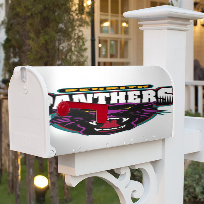 Penrith Panthers Magnetic Mailbox Cover 18" X 21" Outdoor Decor