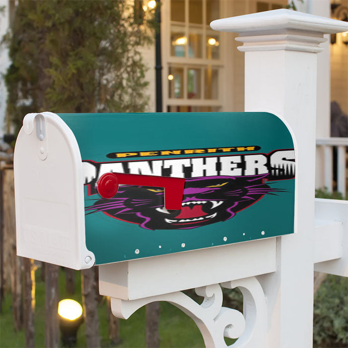 Penrith Panthers Galaxy Magnetic Mailbox Cover 18" X 21" Outdoor Decor