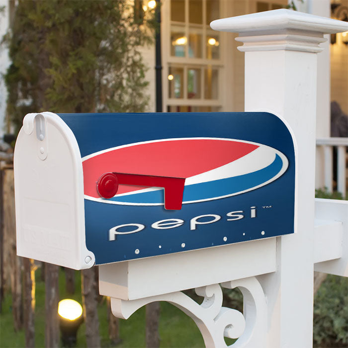Pepsi Art Magnetic Mailbox Cover 18" X 21" Outdoor Decor
