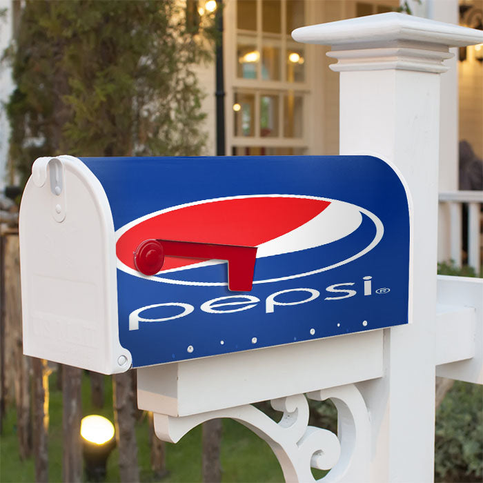 Pepsi Emblem Magnetic Mailbox Cover 18" X 21" Outdoor Decor