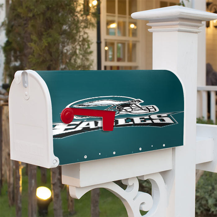 Philadelphia Eages Helmet Logo Magnetic Mailbox Cover 18" X 21" Outdoor Decor