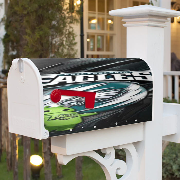 Philadelphia Eagles Android Magnetic Mailbox Cover 18" X 21" Outdoor Decor