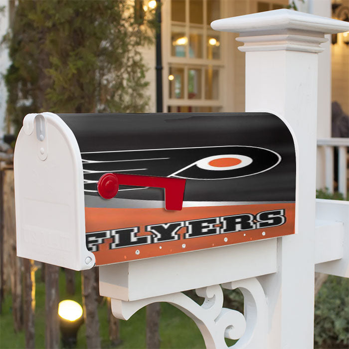 Philadelphia Flyers Cloth Logo Magnetic Mailbox Cover 18" X 21" Outdoor Decor