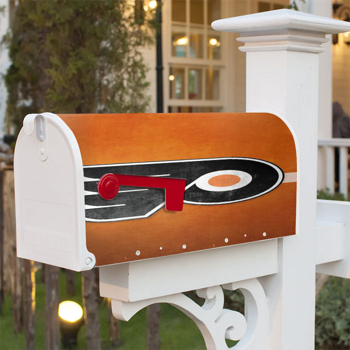 Philadelphia Flyers Logo Magnetic Mailbox Cover 18" X 21" Outdoor Decor