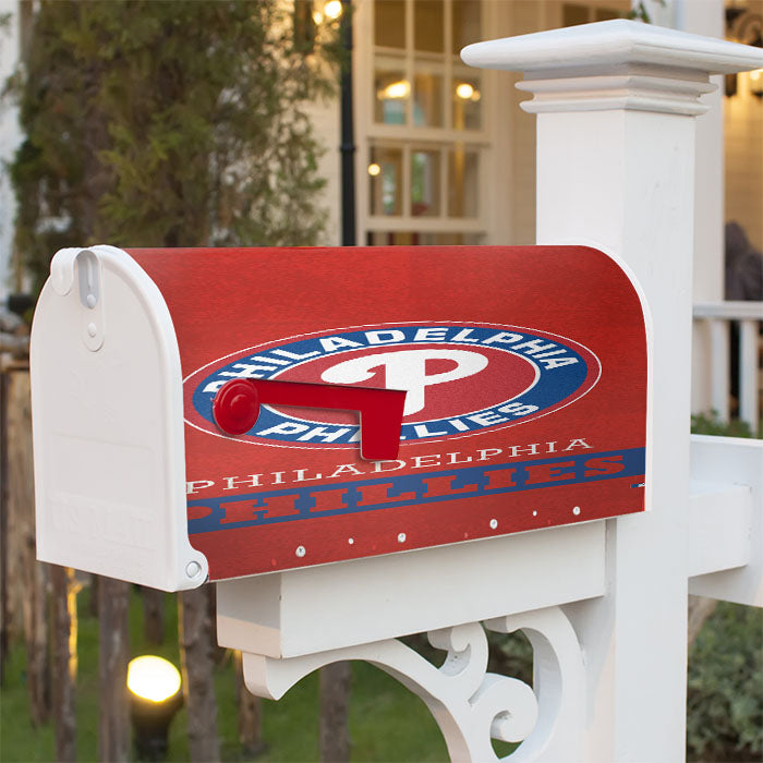 Philadelphia Phillies Magnetic Mailbox Cover 18" X 21" Outdoor Decor