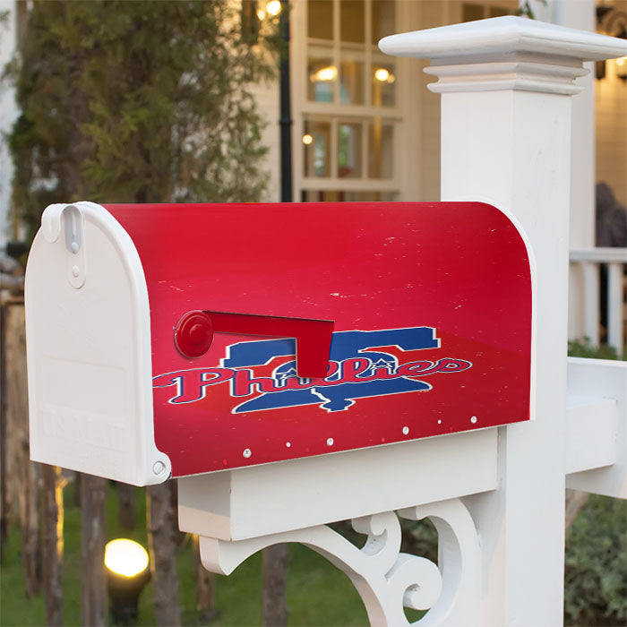 Philadelphia Phillies 1 Magnetic Mailbox Cover 18" X 21" Outdoor Decor