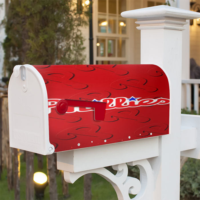Philadelphia Phillies Cover Magnetic Mailbox Cover 18" X 21" Outdoor Decor