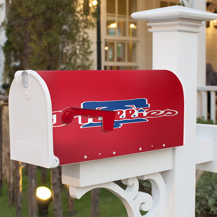 Philadelphia Phillies Feature Magnetic Mailbox Cover 18" X 21" Outdoor Decor