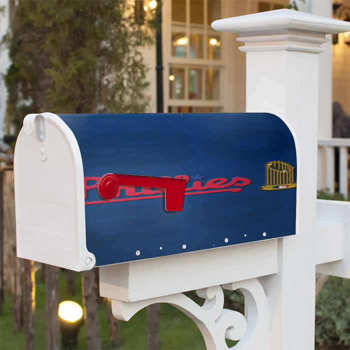 Phillies Champions Magnetic Mailbox Cover 18" X 21" Outdoor Decor