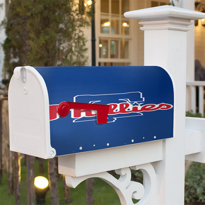 Phillies Logo Magnetic Mailbox Cover 18" X 21" Outdoor Decor