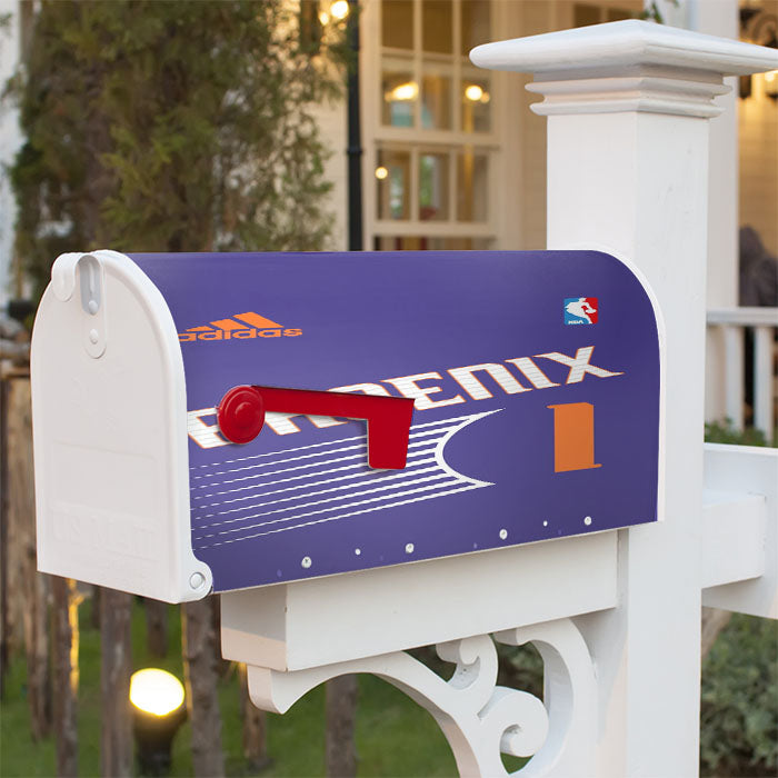 Phoenix 1 Jersey Nba Magnetic Mailbox Cover 18" X 21" Outdoor Decor