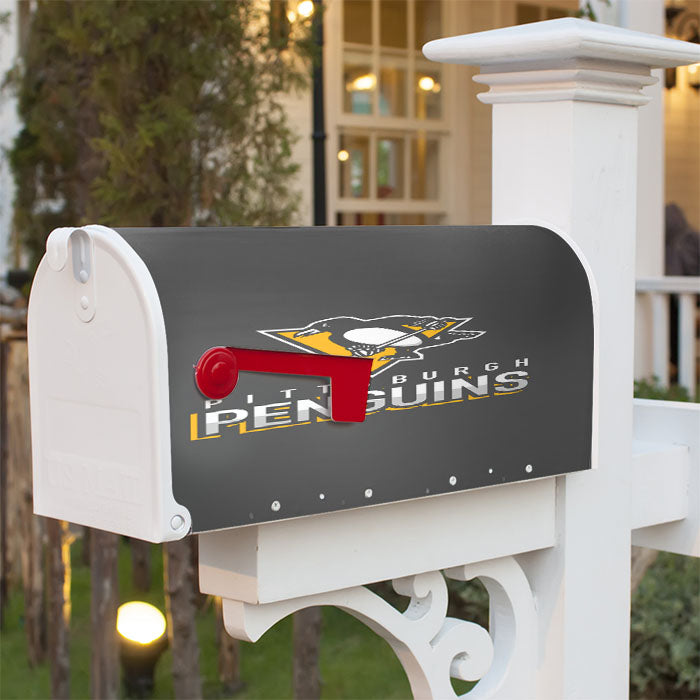 Pittsburgh Penguins Magnetic Mailbox Cover 18" X 21" Outdoor Decor