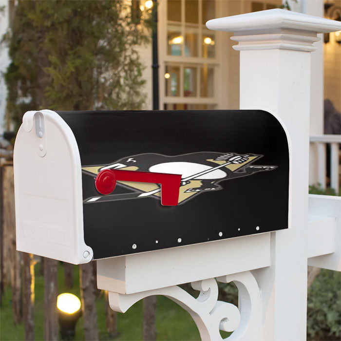 Pittsburgh Penguins Logo Basic Magnetic Mailbox Cover 18" X 21" Outdoor Decor