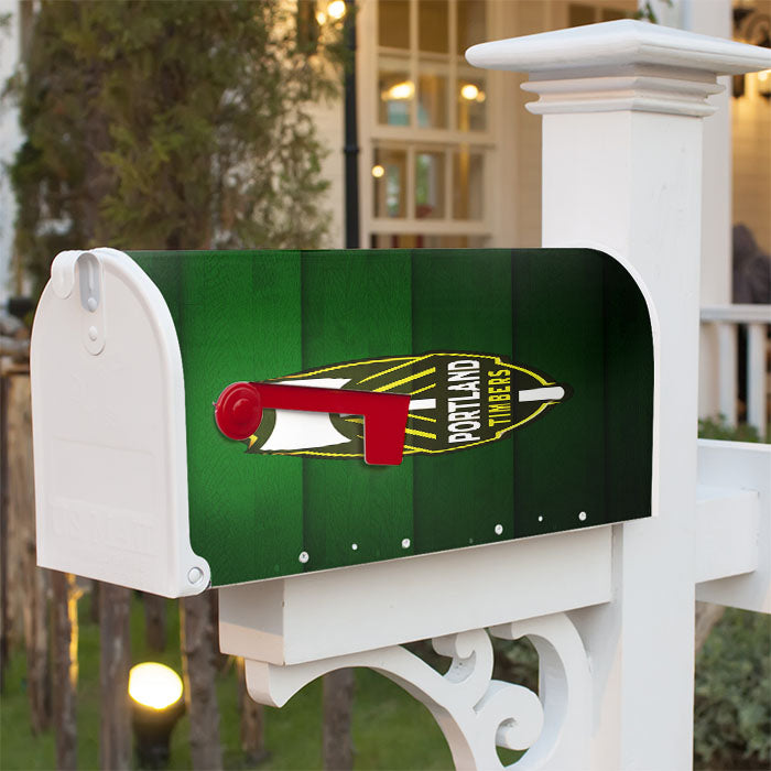 Portland Timbers Wood G Magnetic Mailbox Cover 18" X 21" Outdoor Decor