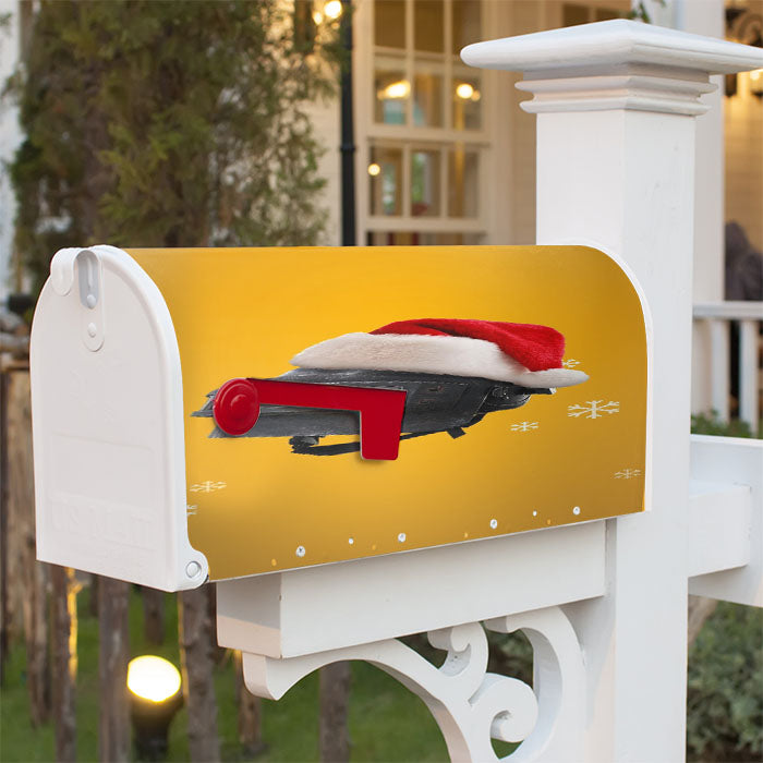 Pubg Mobile Happy Santa And Christmas Magnetic Mailbox Cover 18" X 21" Outdoor Decor