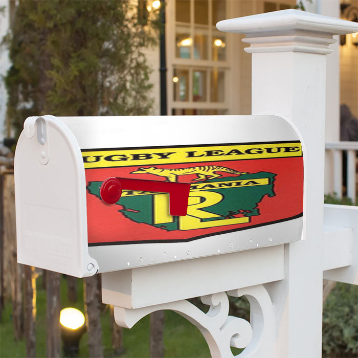 Rugby League Tasmania Magnetic Mailbox Cover 18" X 21" Outdoor Decor