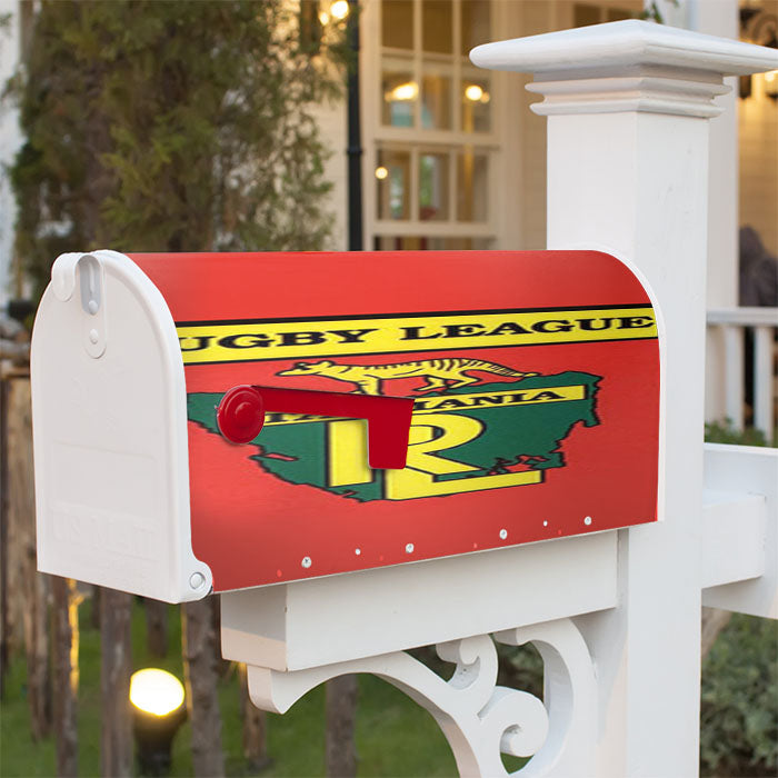 Rugby League Tasmania Red Magnetic Mailbox Cover 18" X 21" Outdoor Decor