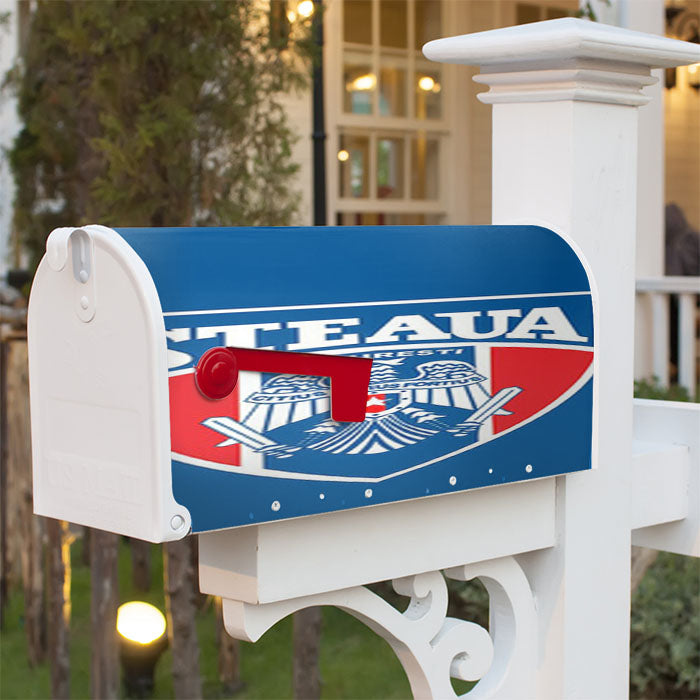 Rugby Steaua Logo Blue Magnetic Mailbox Cover 18" X 21" Outdoor Decor