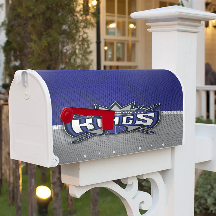 Sacramento Kings Logo Jersey Magnetic Mailbox Cover 18" X 21" Outdoor Decor