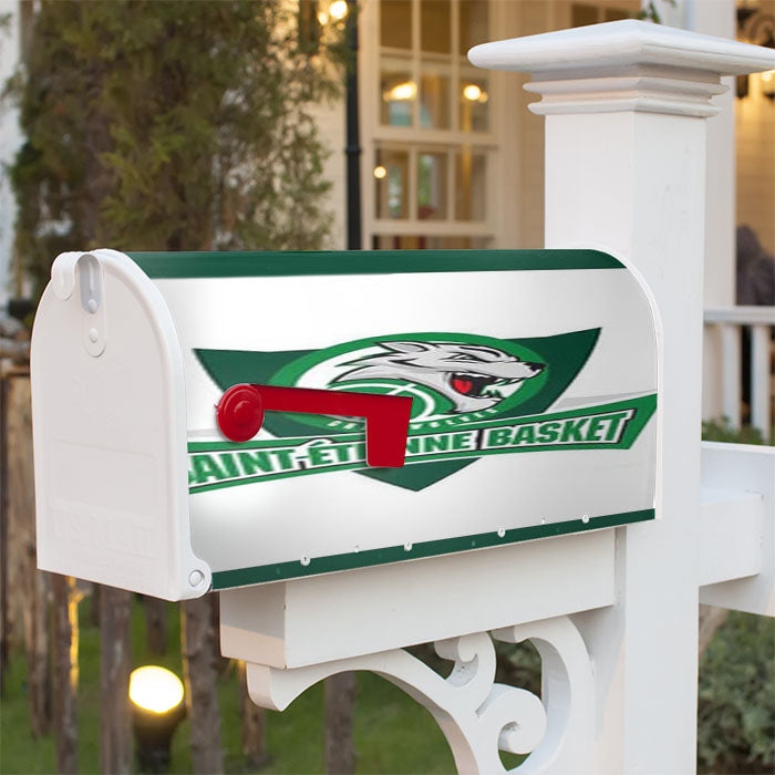 Saint Etienne Basket Magnetic Mailbox Cover 18" X 21" Outdoor Decor