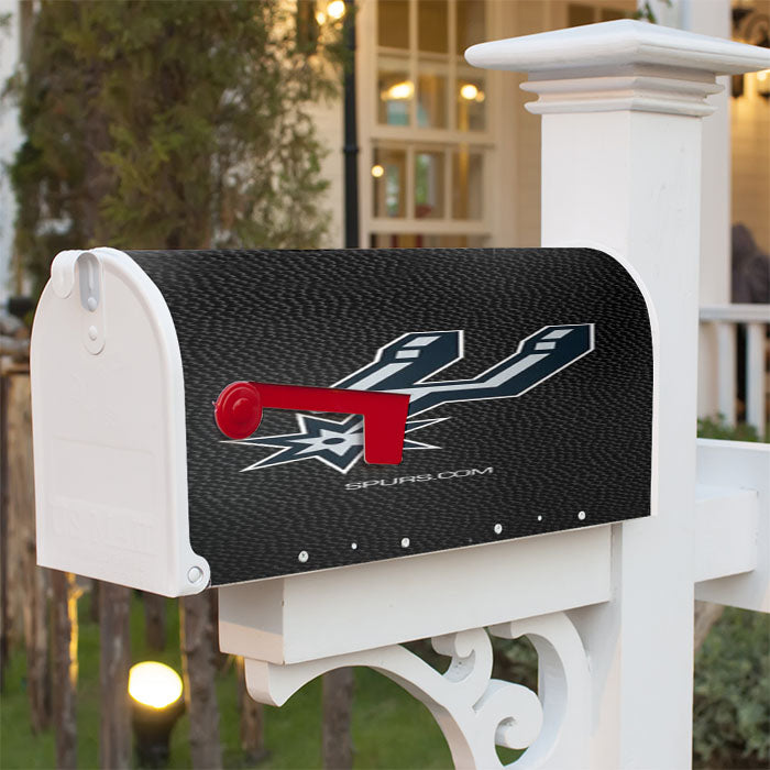 San Antonio Spurs Logo Magnetic Mailbox Cover 18" X 21" Outdoor Decor
