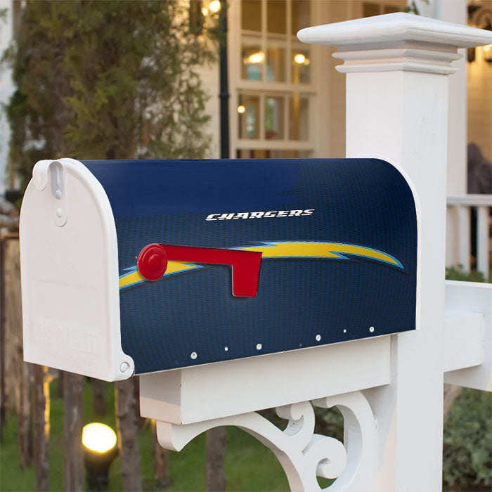 San Diego Chargers Nfl Magnetic Mailbox Cover 18" X 21" Outdoor Decor