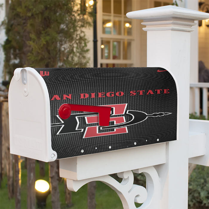 San Diego State Aztecs Nfl Logo Magnetic Mailbox Cover 18" X 21" Outdoor Decor