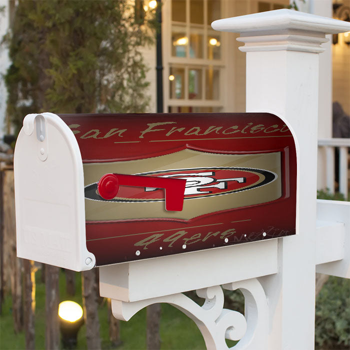 San Fran 49Ers, California Magnetic Mailbox Cover 18" X 21" Outdoor Decor