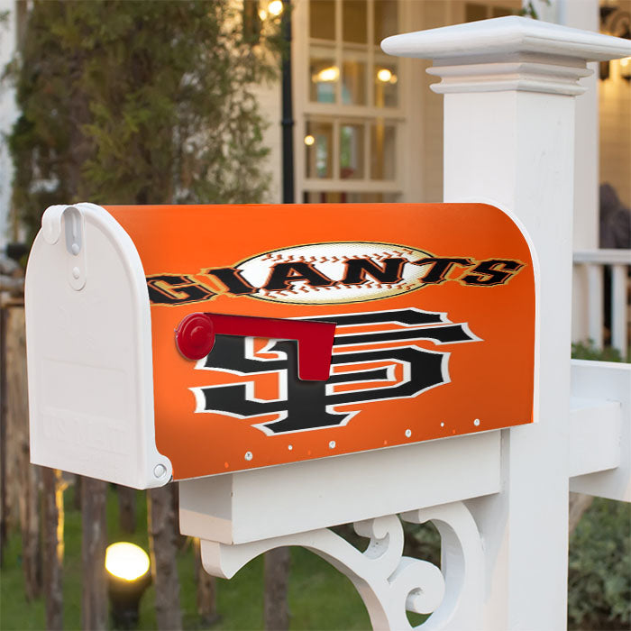 San Francisco Giants Magnetic Mailbox Cover 18" X 21" Outdoor Decor