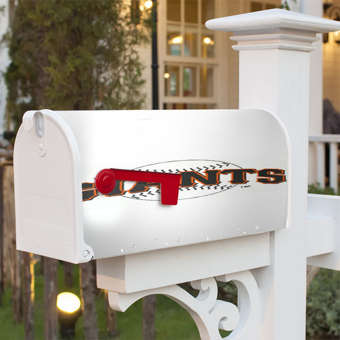 San Francisco Giants Ball Magnetic Mailbox Cover 18" X 21" Outdoor Decor