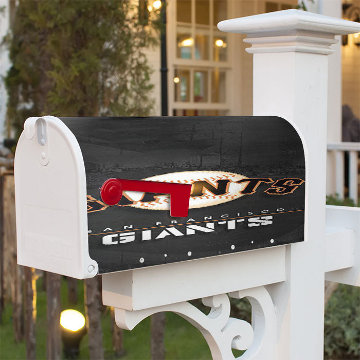 San Francisco Giants Baseball 3 Magnetic Mailbox Cover 18" X 21" Outdoor Decor