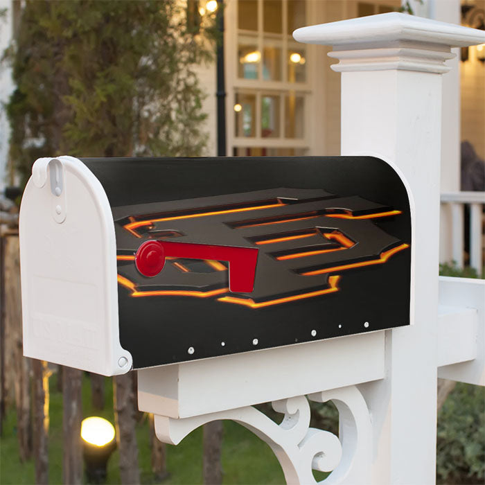 San Francisco Giants Black Lava Logo Magnetic Mailbox Cover 18" X 21" Outdoor Decor