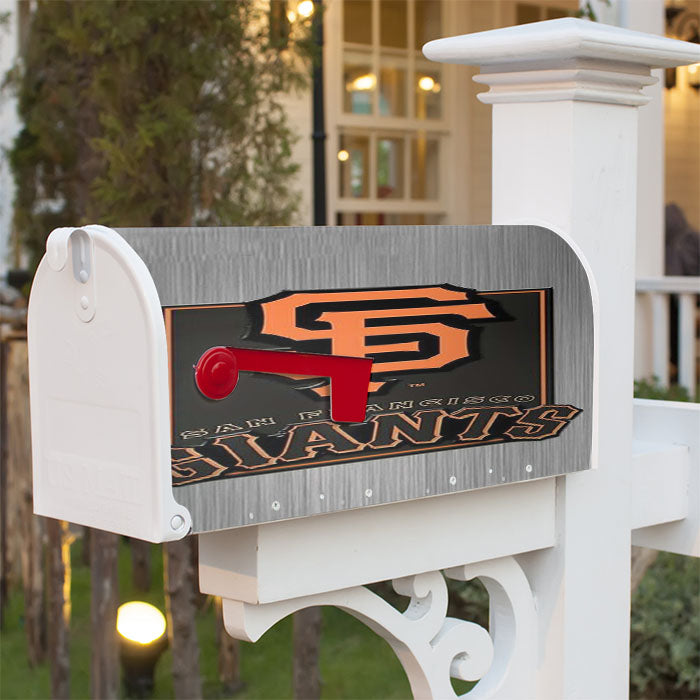 San Francisco Giants Icon Magnetic Mailbox Cover 18" X 21" Outdoor Decor