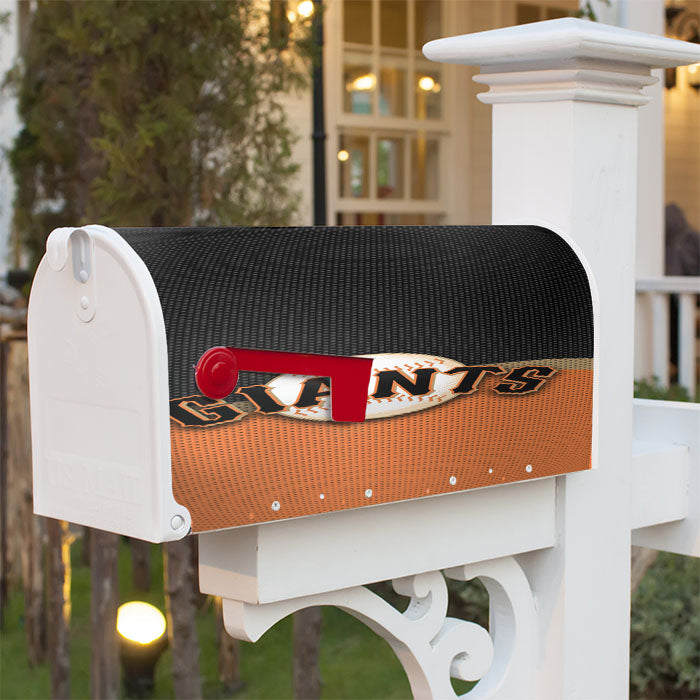 San Francisco Giants Logo Jersey Magnetic Mailbox Cover 18" X 21" Outdoor Decor