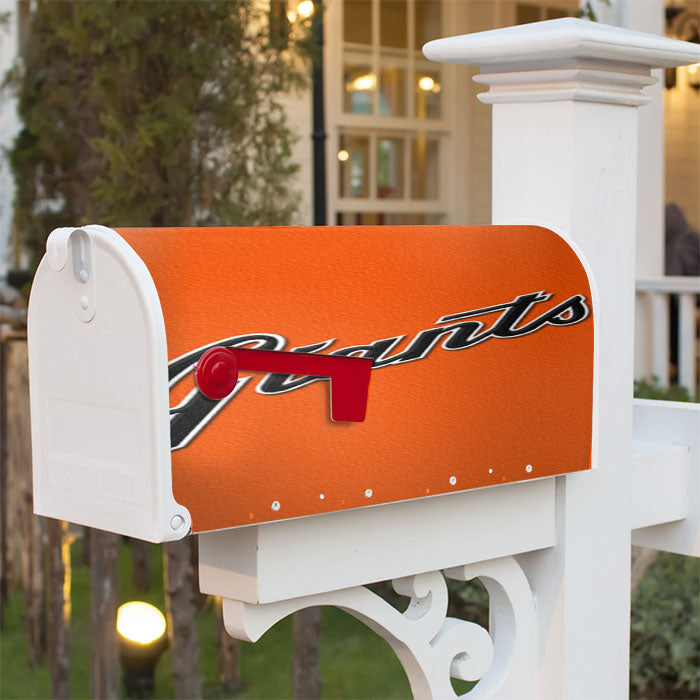 San Francisco Giants Text Magnetic Mailbox Cover 18" X 21" Outdoor Decor