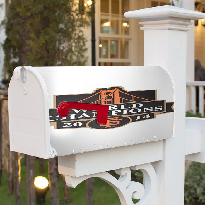 San Francisco Giants World Champions Magnetic Mailbox Cover 18" X 21" Outdoor Decor