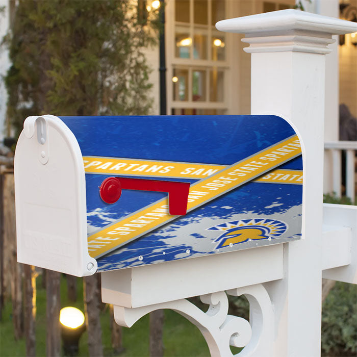San Jose State Spartans Logo Magnetic Mailbox Cover 18" X 21" Outdoor Decor