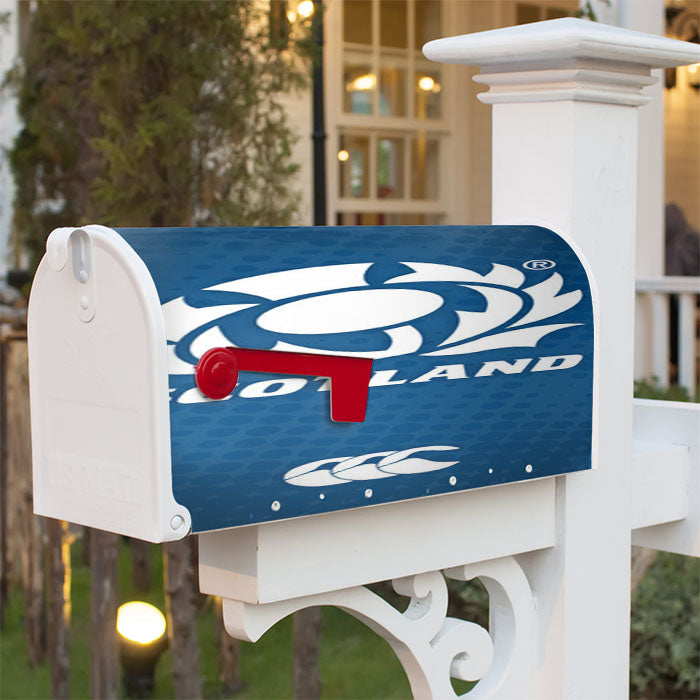 Scotland Rugby Magnetic Mailbox Cover 18" X 21" Outdoor Decor