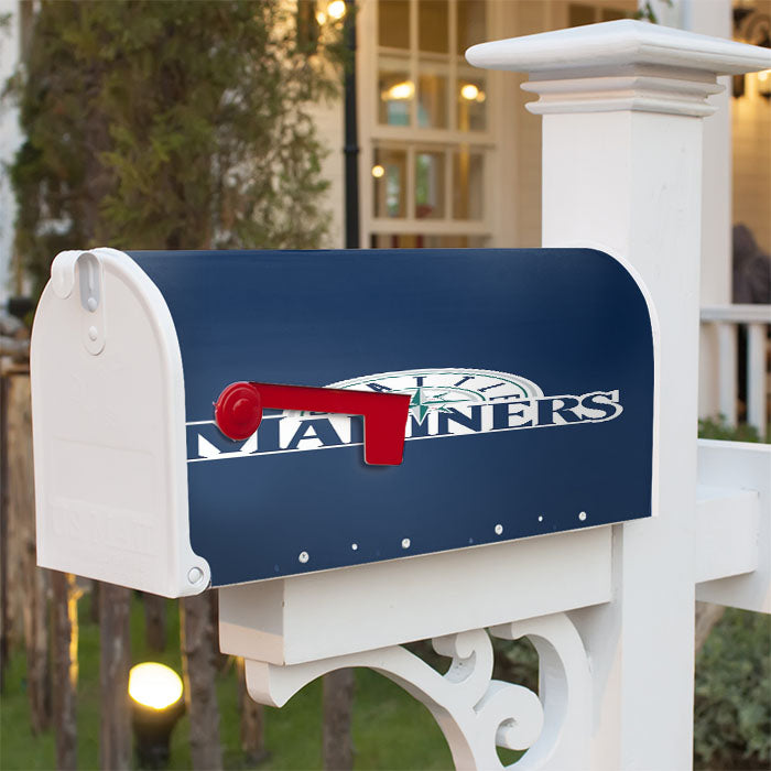 Seattle Mariners Magnetic Mailbox Cover 18" X 21" Outdoor Decor