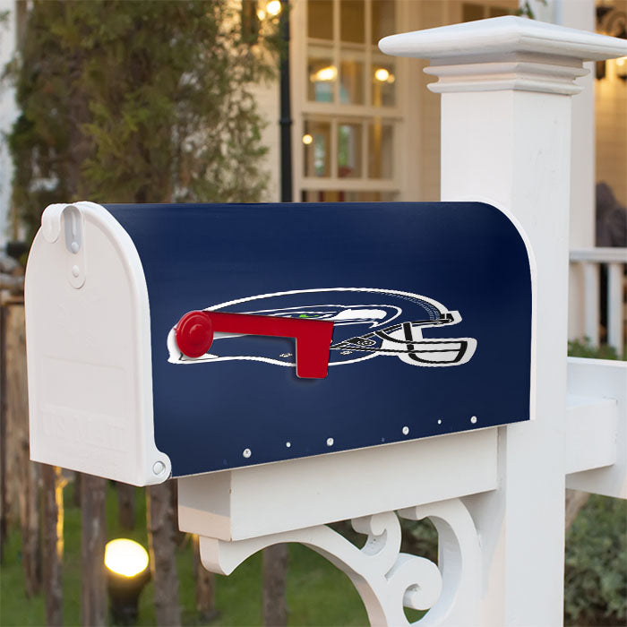 Seattle Seahawks Helmet Magnetic Mailbox Cover 18" X 21" Outdoor Decor