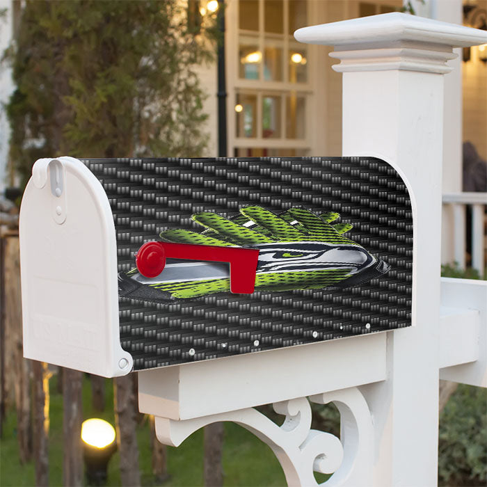 Seattle Seahawks Super Bowl 48 Magnetic Mailbox Cover 18" X 21" Outdoor Decor