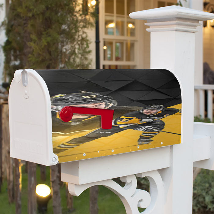 Sidney Crosby Pittsburgh Penguins Magnetic Mailbox Cover 18" X 21" Outdoor Decor