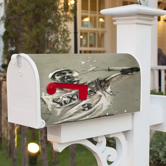 Sixers Basketball Magnetic Mailbox Cover 18" X 21" Outdoor Decor