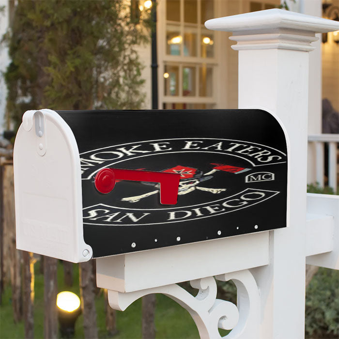 Smoke Eaters San Diego Magnetic Mailbox Cover 18" X 21" Outdoor Decor