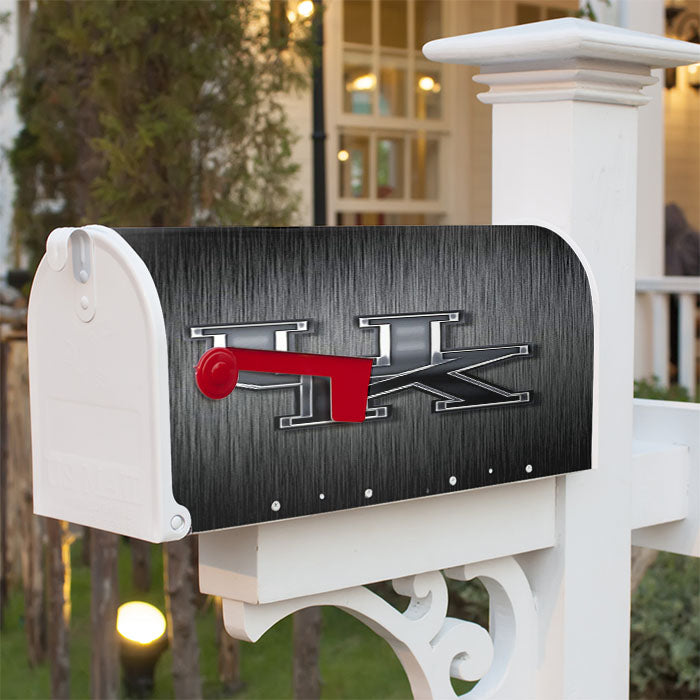 Sport Kentucky Wildcats Uk Metal Wallpaper Magnetic Mailbox Cover 18" X 21" Outdoor Decor