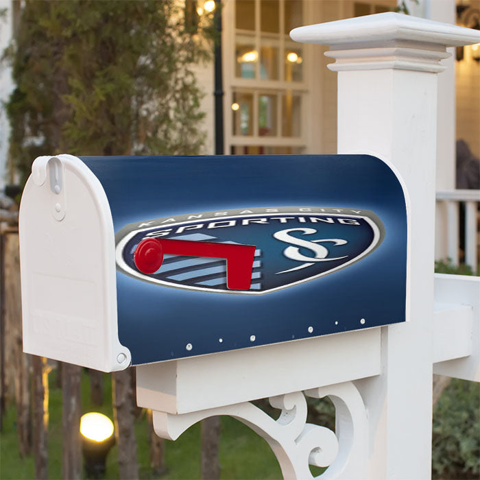 Sporting Kansas City Magnetic Mailbox Cover 18" X 21" Outdoor Decor