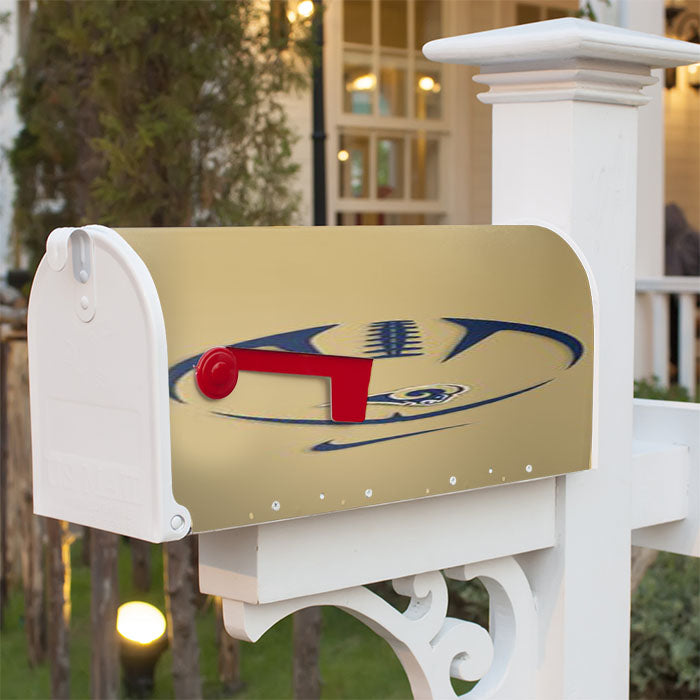 St Louis Rams Magnetic Mailbox Cover 18" X 21" Outdoor Decor