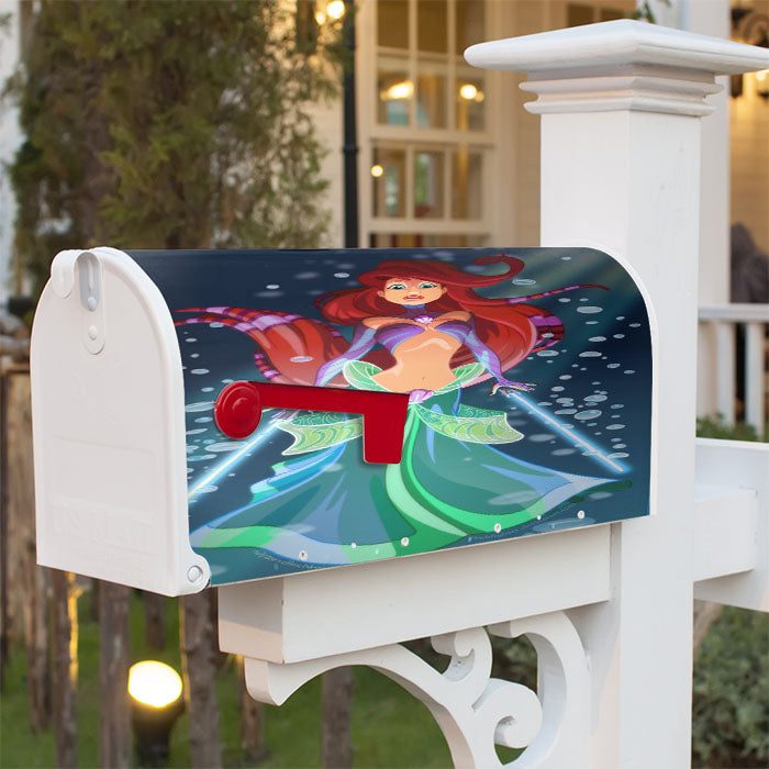 Star Wars Ariel Magnetic Mailbox Cover 18" X 21" Outdoor Decor