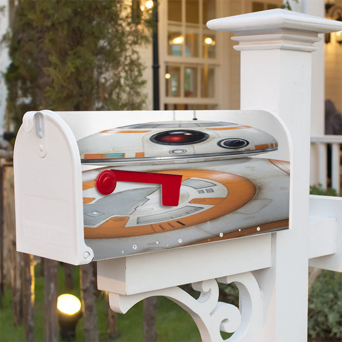 Star Wars Bb8 Droid Magnetic Mailbox Cover 18" X 21" Outdoor Decor